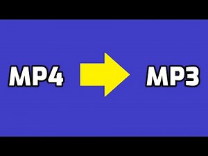 How to convert MP4 to MP3