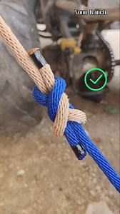 Cómo unir dos cuerdas 👌💯 #Amarres #knot | Nono Ranch