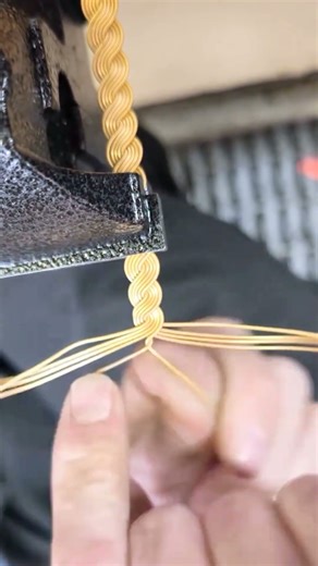 wire weaving technique to form circular patterns #wireweaving #technique #circular #patterns