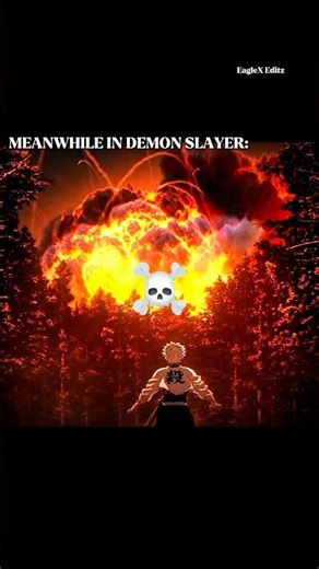 EXPLOSION IN ANOTHER ANIME VS EXPLOSION IN DEMON SLAYER