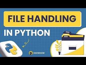 Python File Handling Tutorial with Interview Questions