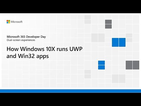 How Windows 10X runs UWP and Win32 apps