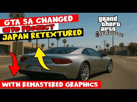 😍 GTA San Andreas Remastered Graphics | Project Japan Retextured | Easy Install Guide 2025