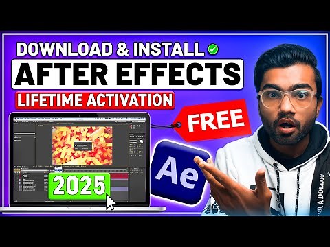 How to Download Adobe After Effects For FREE on PC & MAC (2025) | Easy Step-by-Step Tutorial