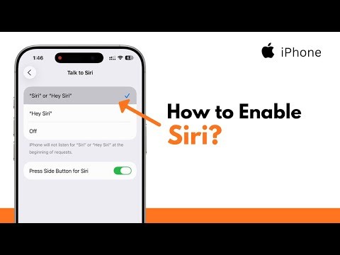 How to Enable Siri on iPhone (Turn On “Hey Siri” & Side Button Access)