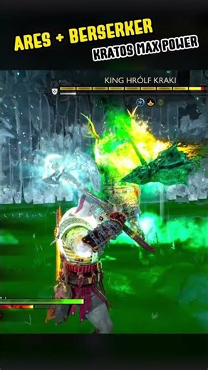 DUAL ARMOUR💀 MAX POISON DAMAGE Build🔥 vs KING HROLF | GOW Ragnarök NG+