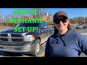 Mobile Mechanic Truck Set Up! 2016 RAM 1500 - Where Do We Put All Our Tools??