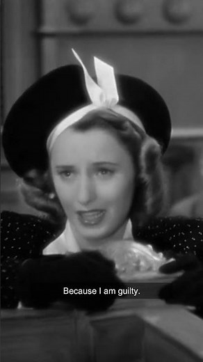 Barbara Stanwyck in REMEMBER THE NIGHT (1940)