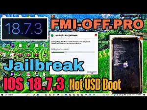 NEW Jailbreak iOS 18.7.3 - 18 on Windows Not USB Boot of iPhone/iPad