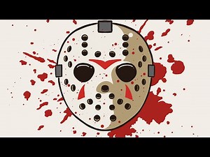 How To Draw THE MASK OF JASON