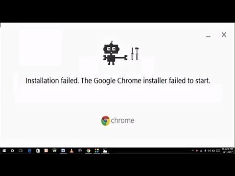 How to Fix Chrome Installer Failed to Start Error in Windows PC
