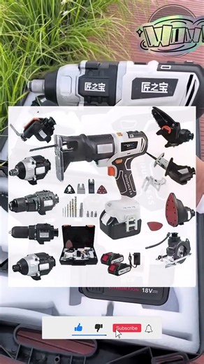 18V drill driver and multi tool full function demo