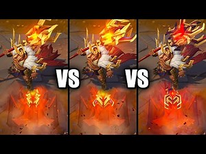 OLD Sahn Uzal Mordekaiser Skin Spotlight All Forms Comparison (League of Legends)
