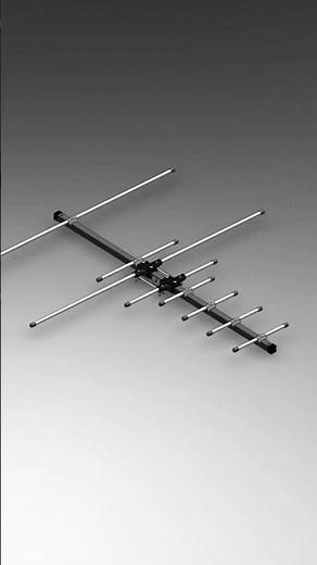 Channel Master | Pro-Model Professional-grade outdoor TV antenna #channelmaster #solidworks