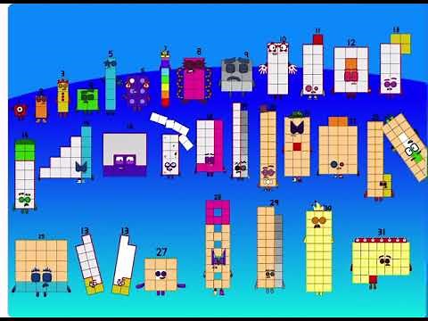 Number blocks band 1-31