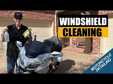 Cleaning Your Motorcycle Windshield | Cruiseman's Motorcycle Detailing Series