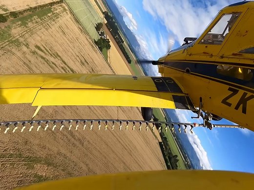 Pratt & Whitney Canada's PT6 engine, supporting agricultural aviation. 📹: Instagram / skyfarmers_aviation | Pratt & Whitney