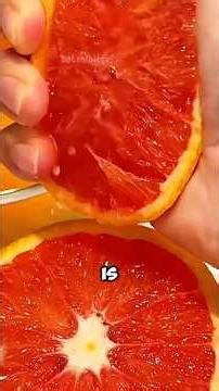 Orange vs Blood Orange 🍊🩸 Same Fruit, Totally Different Power