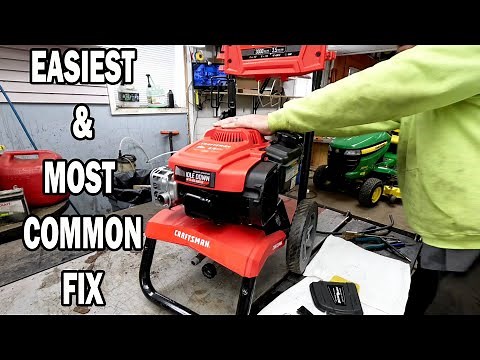 Pressure Washer Won't Start? How To Figure Out The Issue and Fix It Yourself!