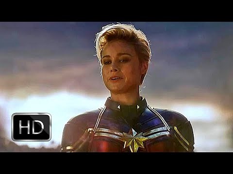 Captain Marvel vs Thanos | Avengers: Endgame (2019) (HD)
