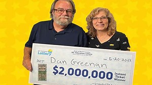 Lotto winner scoops $2m but walks out with $70k on first day he collected prize