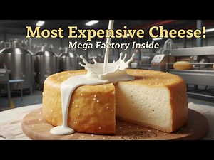 Inside the Mega Cheese Factory – How the World’s Most Expensive Milk Turns Into Luxury Cheese