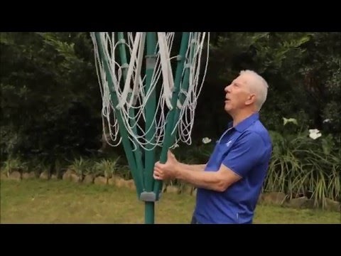 How to Install A Hills Rotary Washing Line