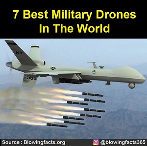 5.5M views · 19K reactions | 7 best military drones in the world | Facts that will blow your mind | Facebook