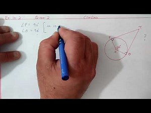 Chapter:10 Ex.10.2 (Q.1,2,3) Circles | Ncert Maths Class 10 | Cbse.
