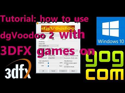Tutorial - Dgvoodoo 2 - How to play 3DFX games PC games on Windows 10