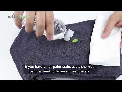 How to Remove Paint from Clothes