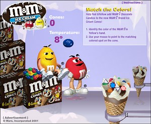 M&M's Web Games