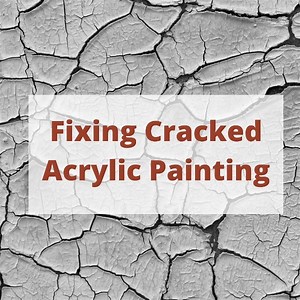 How To Fix Cracked Acrylic Painting in 3 Easy Ways | Acrylic Painting School