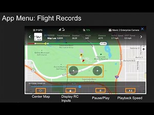 DJI Pilot: Main Menu