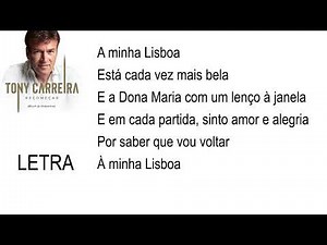 Tony Carreira - Lisboa (LETRA)