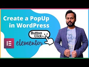 Popup on Button Click in WordPress - Create a Popup in WordPress with Elementor Plugin