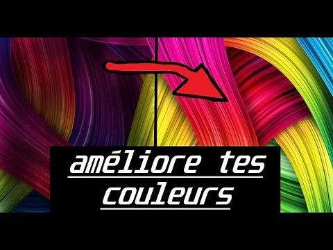 TUTO-régler ses COULEURS avec le panneau NVIDIA!