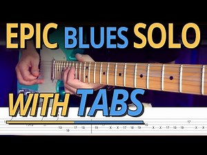 Epic Blues Guitar Solo in A minor
