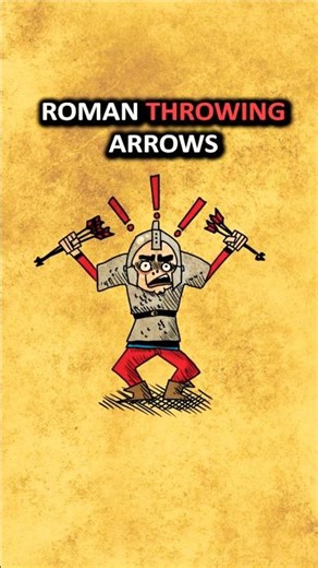Romans THREW Arrows?? ! #ancienthistory #weaponhistory #darts #archery #historyfacts #surprising