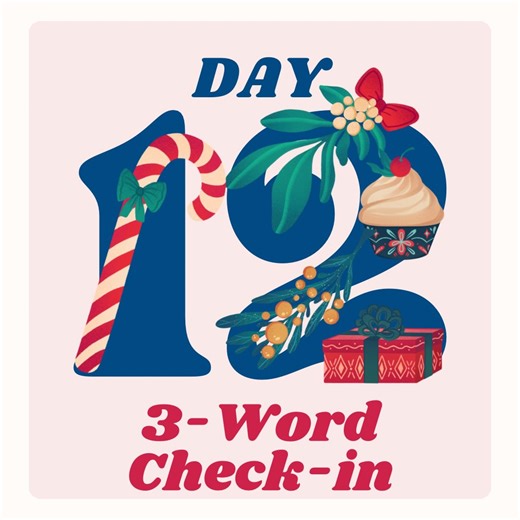 NPStation | Book Reviews | Coding on Instagram: "Three words. One check-in. Pause for a moment and describe your day in just 3 words — no pressure, just honesty. Clarity starts small. ✍️✨ . . . . . #journaling #diary #adventcalendar #christmas #winter"