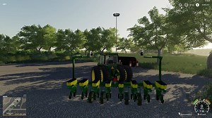 JD 1760 Planter 8Row dyn Hoses v 1.0 - FS19 mod - FS19.net