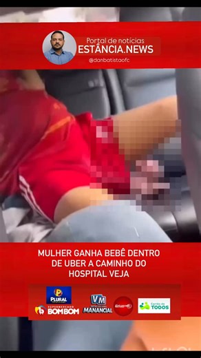 estância.news on Instagram: "Mulher da luz em carro de aplicativo a caminho do hospital Ela acabou dando à luz dentro de um carro de aplicativo, enquanto seguia para o hospital. Ate o momento, não ha mais informaçoes dentr detalhadas sobre o caso. de Uber a caminho do que ja se sabe e que a mae e o bebe passam."