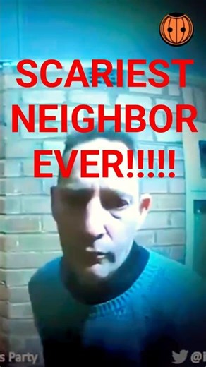 SCARIEST NEIGHBOR EVER! 🏠 #shorts