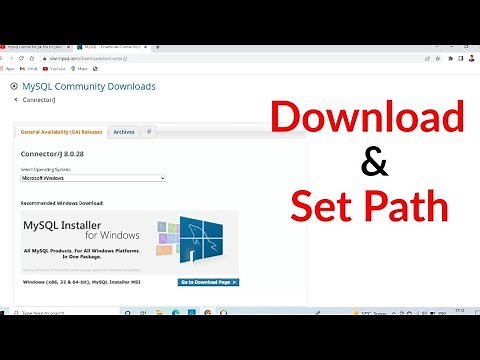 Download JDBC Driver for MySQL | Java Connector Jar file | How to download JDBC Driver.