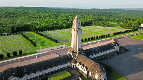 Verdun's Legacy: Drone Journey Through WWI Battle Grounds