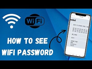 How To See WiFi Password
