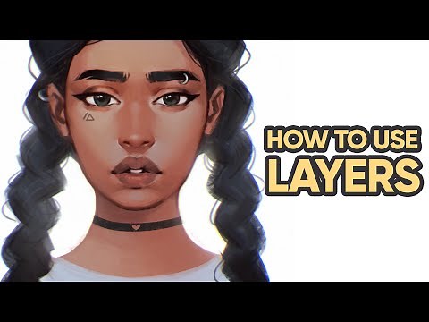 How to use Layers in Clip Studio Paint - Digital Painting