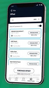 3.2K views · 107 reactions | ATP and Infosys have unlocked a new phase in tennis’ sustainability journey with the launch of Carbon Tracker, a first-of-its-kind app enabling players to track and mitigate travel emissions on Tour. | ATP Tour | Facebook