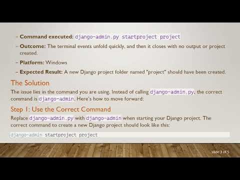 How to Resolve the Issue of django-admin.py Not Working in Visual Studio Code