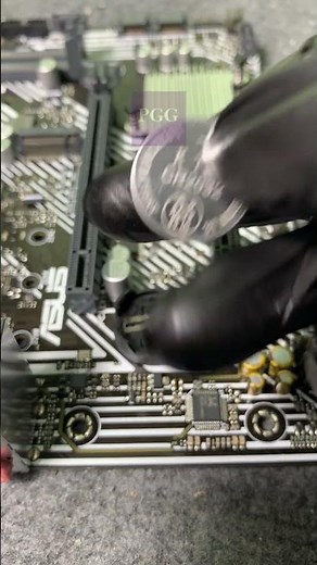 How to Replace CMOS Battery on PRIME H510M-K R2.0 Motherboard #shorts